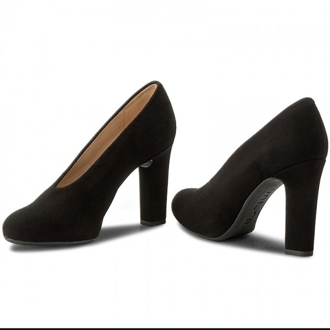 Unisa Καστόρινη Ανατομική Μαύρη Γόβα - Image 4