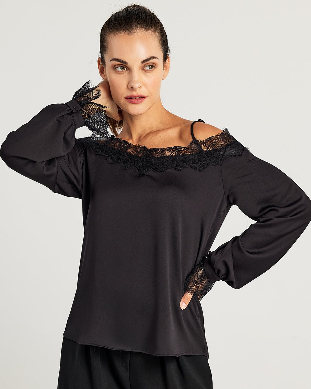 Forel Τοπ Τιραντάκι με Δαντέλα