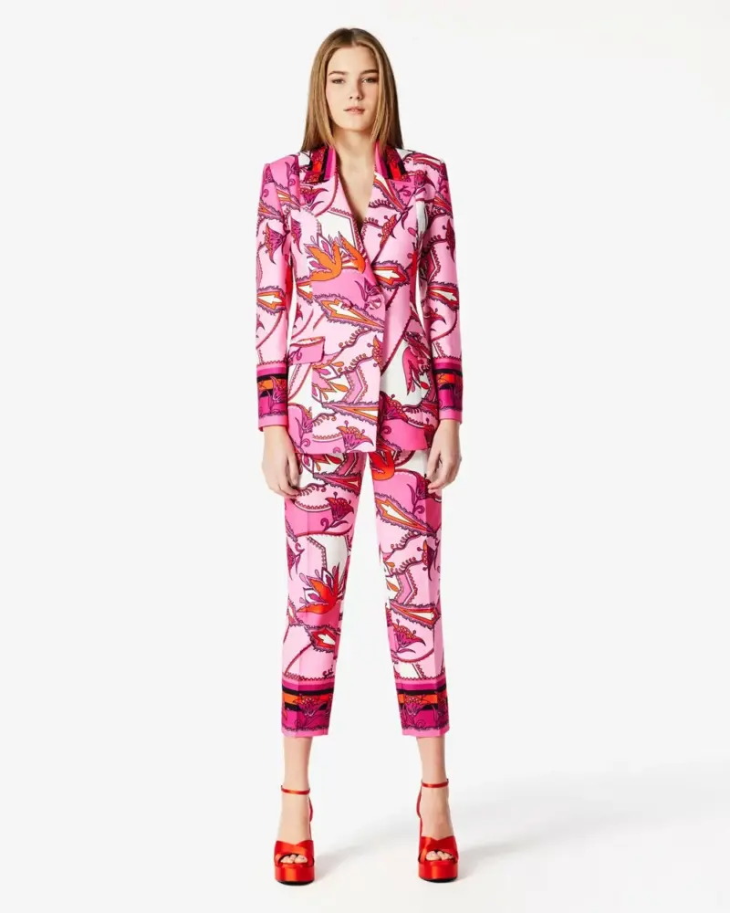 Forel Παντελόνι Εμπριμέ Ροζ - Image 2