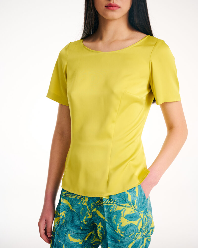 Forel Γυναικεία Μπλούζα Satin Λάιμ