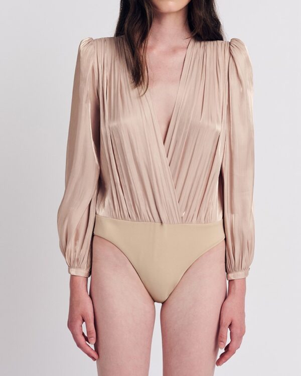 Forel Μπλούζα/Κορμάκι Χρυσό με'' V''