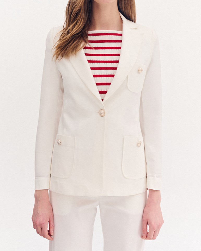 Forel Γυναικείο Σακάκι Εκρού