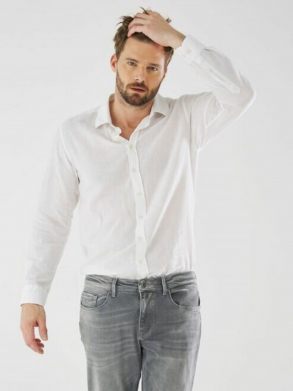 Mexx Πουκάμισο Μονόχρωμο Λευκό