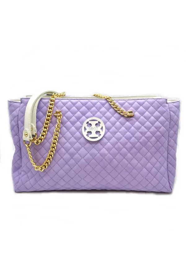 Dolce Μωβ Λιλα Καπιτονέ Τσάντα