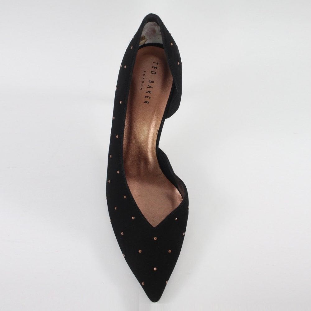 Ted Baker Σουετ Μαύρες Γόβες με τρουκς - Image 2