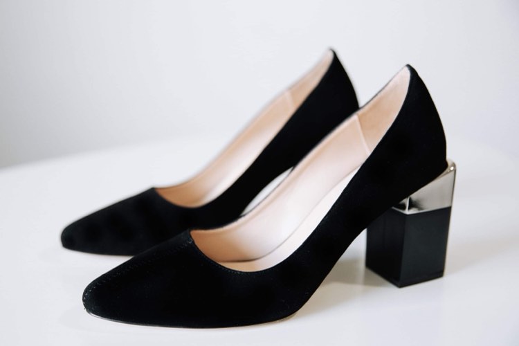 Lorella Graciani Μαύρη Καστόρινη Γόβα με Τετράγωνο τακούνι - Image 3