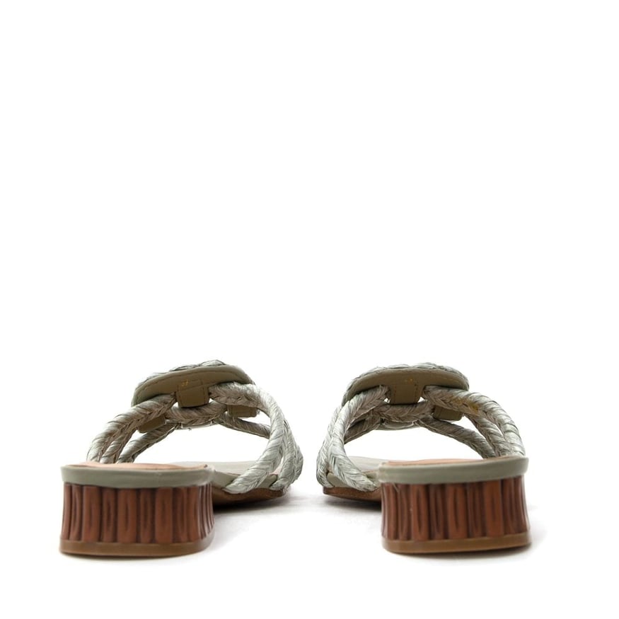 Noa Harmon Flat Σανδάλια Φυστικί - Image 5