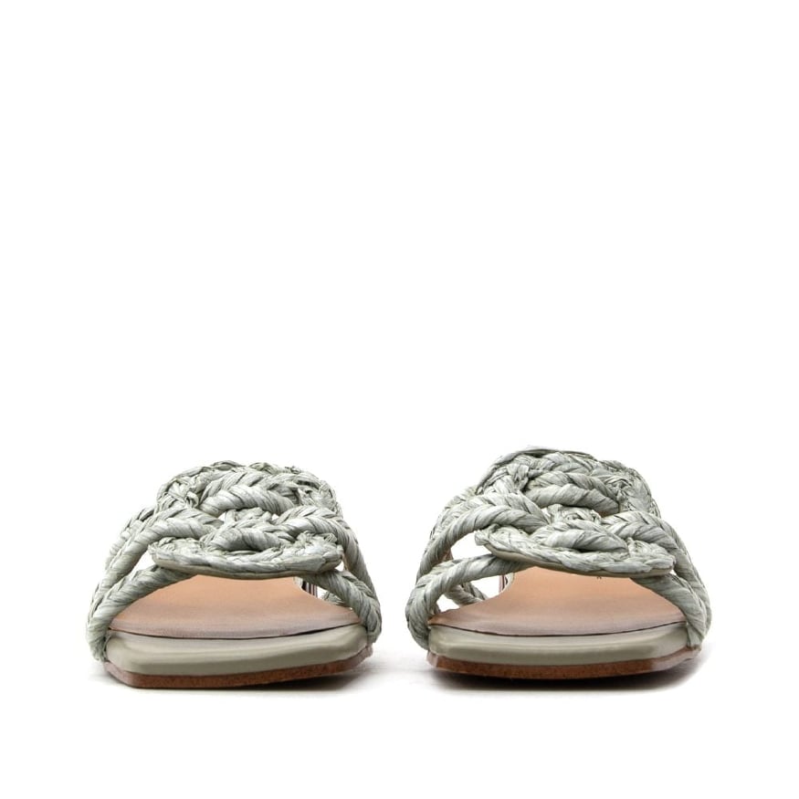 Noa Harmon Flat Σανδάλια Φυστικί - Image 3