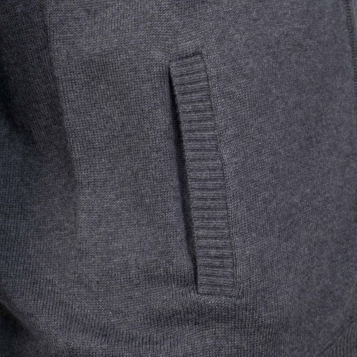 Navy & Green Πλεκτή Ζακέτα με Φερμουάρ - Image 2