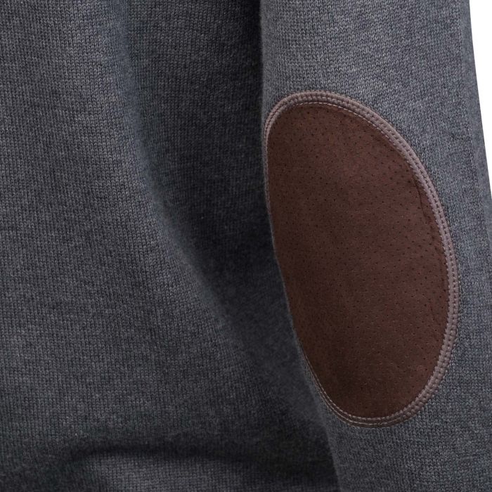 Navy & Green Πλεκτή Ζακέτα με Φερμουάρ - Image 3