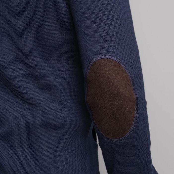 Navy & Green Πλεκτή Ζακέτα με Φερμουάρ - Image 6