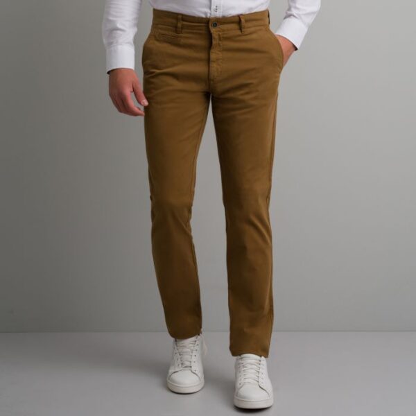 Navy & Green Ανοιχτό Καφέ Παντελόνι Απιετο Modern Fit