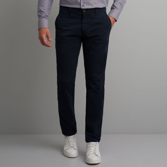 Navy & Green Σκούρο Μπλε Παντελόνι Απιετο Modern Fit