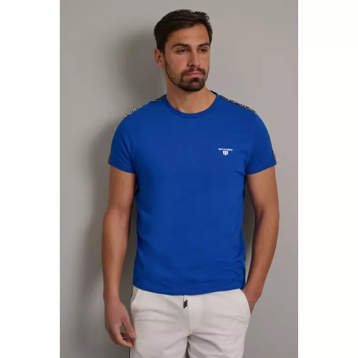 Navy & Green Μπλούζα Λαιμόκοψη - Image 2