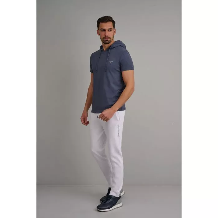 Navy & Green Μπλούζα Με Κουκούλα - Image 2