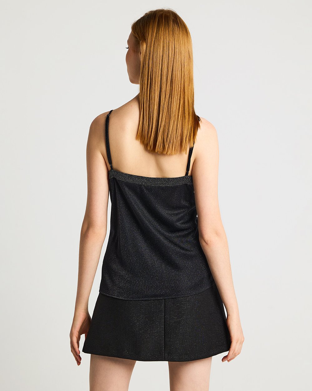 Forel Μαύρο- Γκρι Μεταλιζέ Τοπ - Image 3