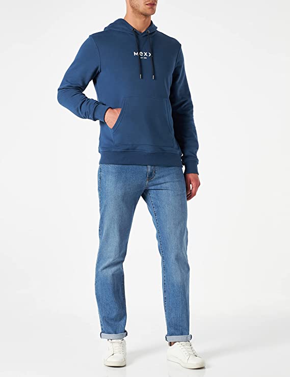Mexx Μπλούζα Φούτερ Μπλέ Σκούρο με Κουκούλα - Image 2