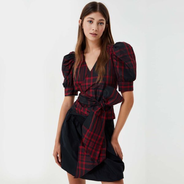 Liu Jo Κρουαζέ Καρό Πουκάμισο