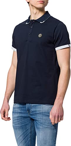 Mexx Μπλούζα Polo Μπλέ Σκούρο με Γιακά και Κοντό Μανίκι