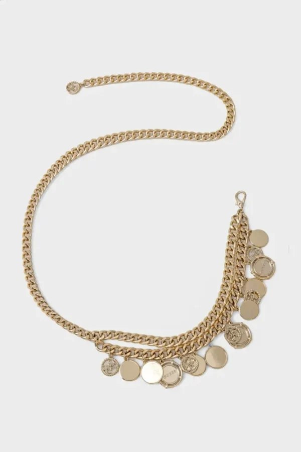 Guess Γυναικεία Ζώνη Χρυσή