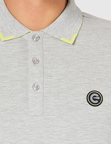 Mexx Μπλούζα Polo Γκρί Ανοιχτό με Γιακά και Κοντό Μανίκι - Image 3