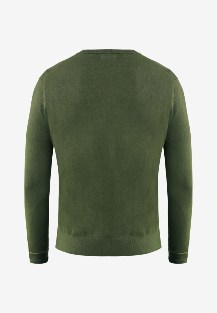 Mexx Fashion Ανδρικό Πουλόβερ Πράσινο - Image 6