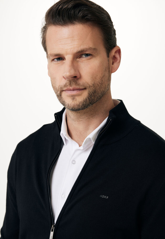 Mexx Fashion Ανδρική Ζακέτα Μαύρη - Image 3