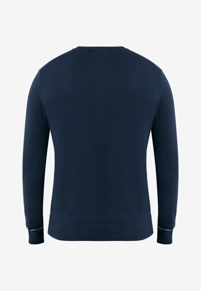 Mexx Fashion Ανδρικό Πουλόβερ Μακρυμάνικο με Λαιμόκοψη Τύπου V Μπλέ Σκούρο - Image 6