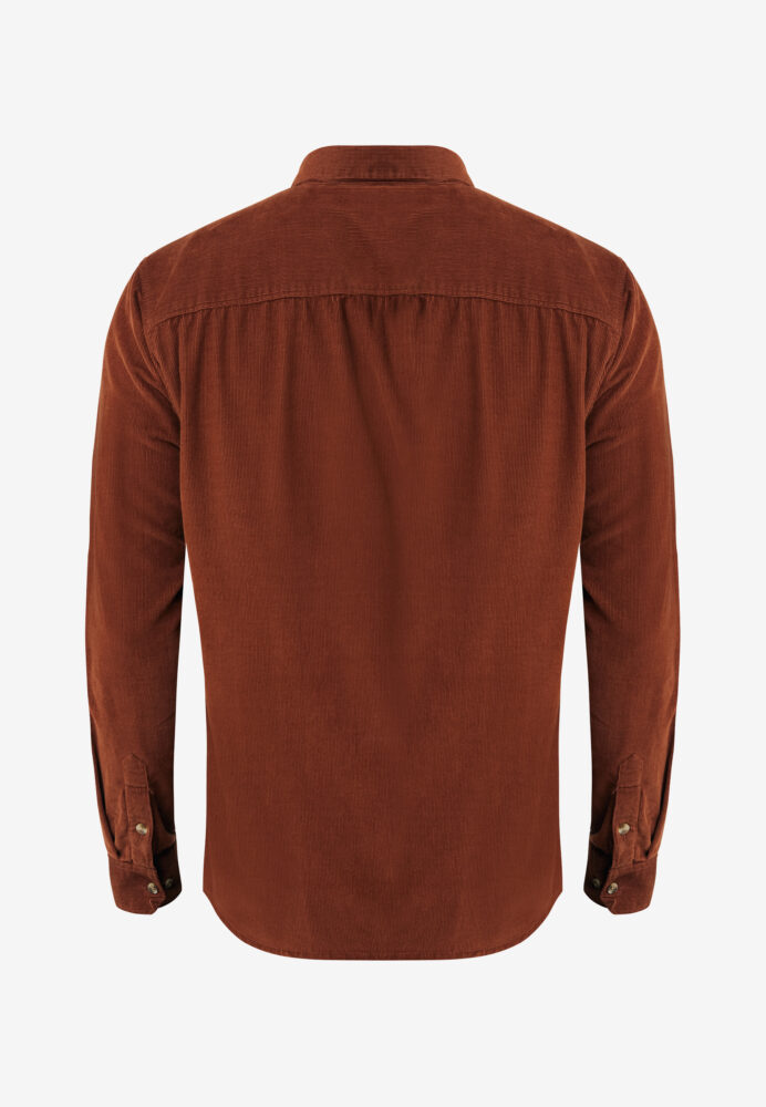 Mexx Καφέ Κοτλέ Πουκάμισο - Image 6