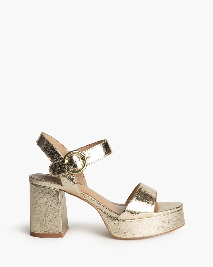 Corina Χρυσό Γυαλιστερό Πέδιλο