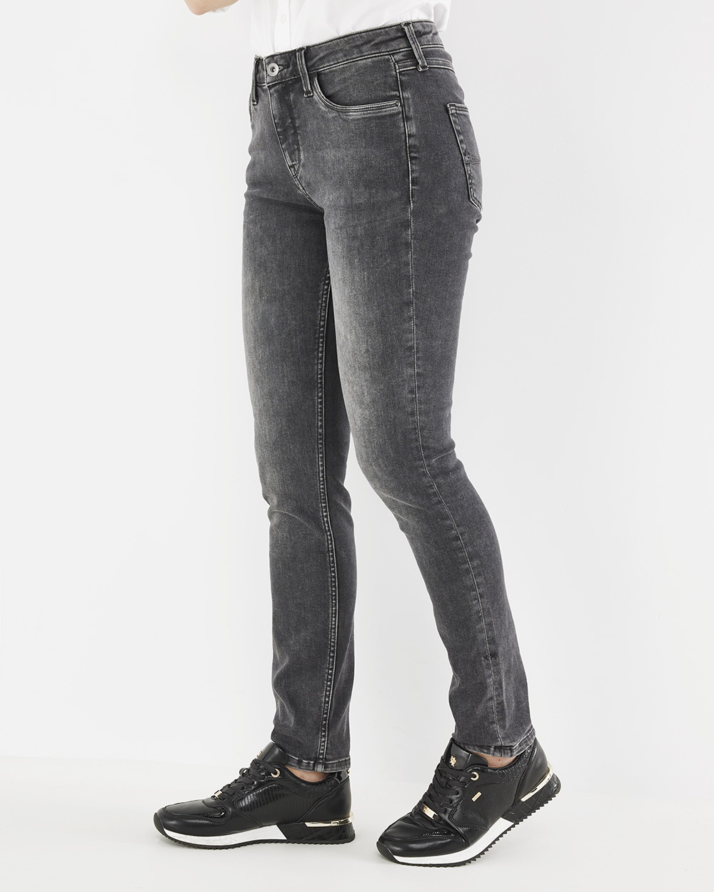 Mexx Μαύρο Used Τζιν Παντελόνι - Image 2