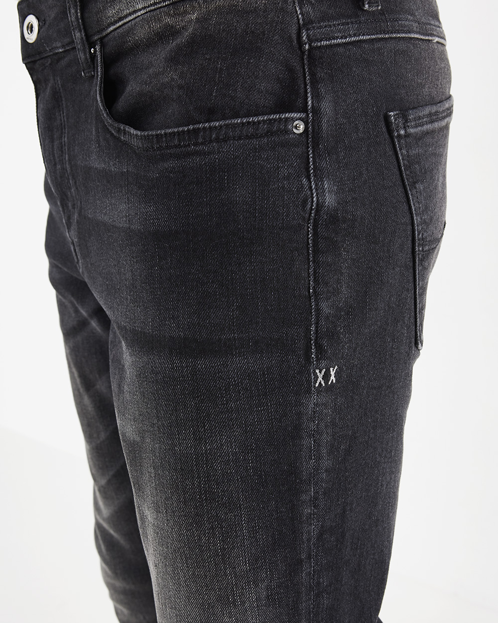 Mexx Ανδρικό Μαύρο Ελάστικό Τζιν Παντελόνι - Image 3