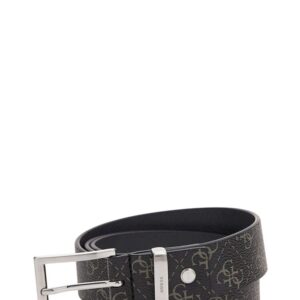 Guess Vezzola Ανδρική Ζώνη Διπλής Όψης Μαύρη