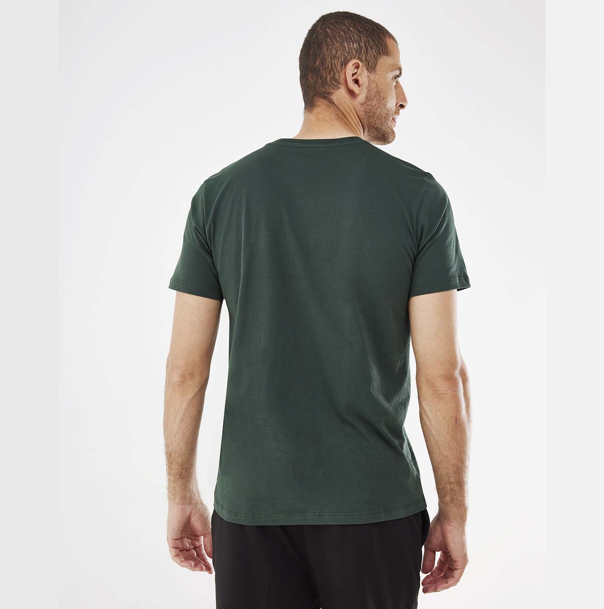 Mexx Σκούρο Πράσινο Ανδρικό Βαμβακερό T-Shirts - Image 2