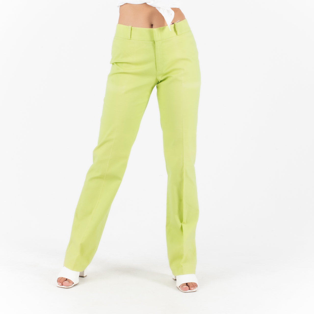 In Wear Λαχανί Παντελόνι Σε ίσια Γραμμή - Image 2