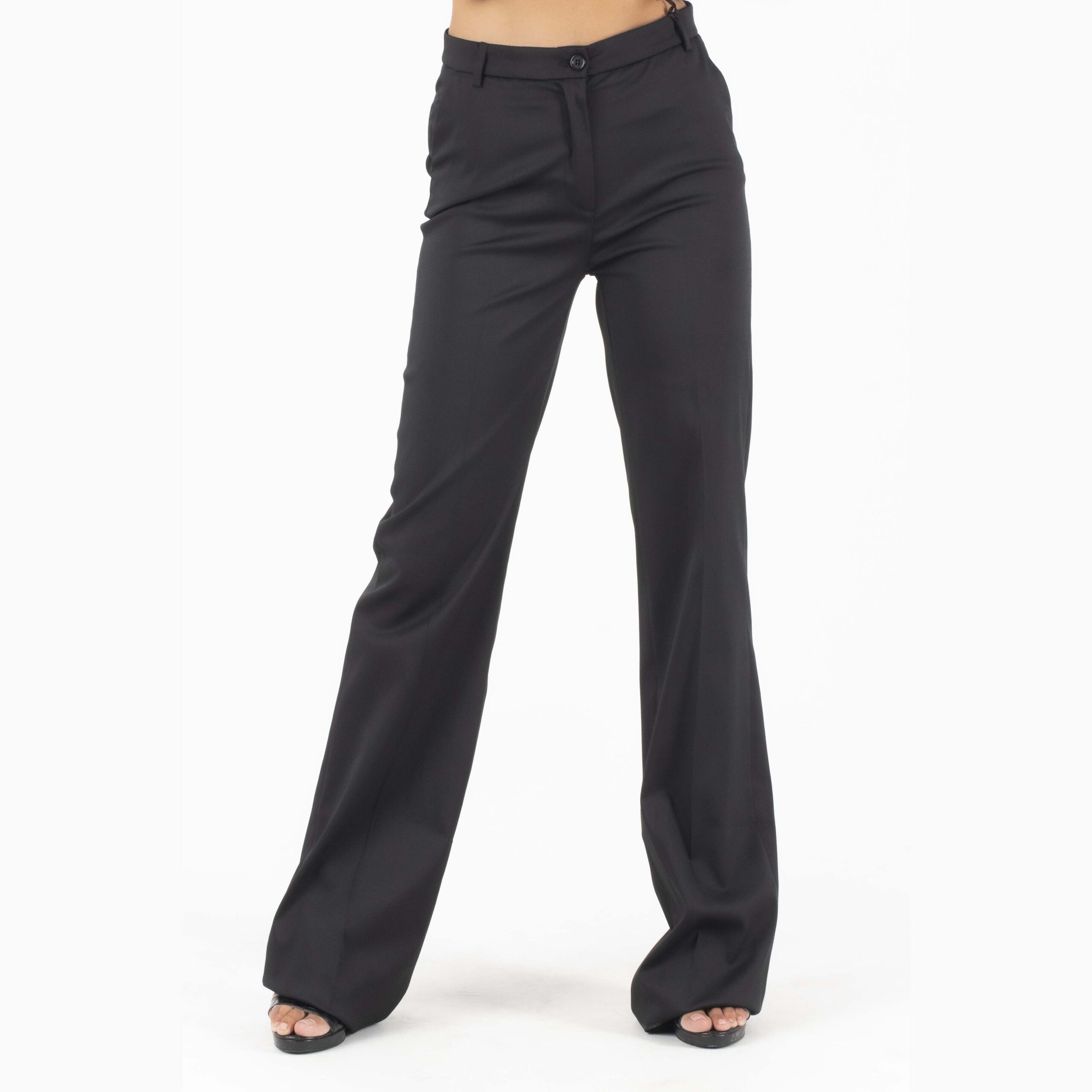 Twin Set Μαύρο Καπαρντινέ Παντελόνι - Image 3