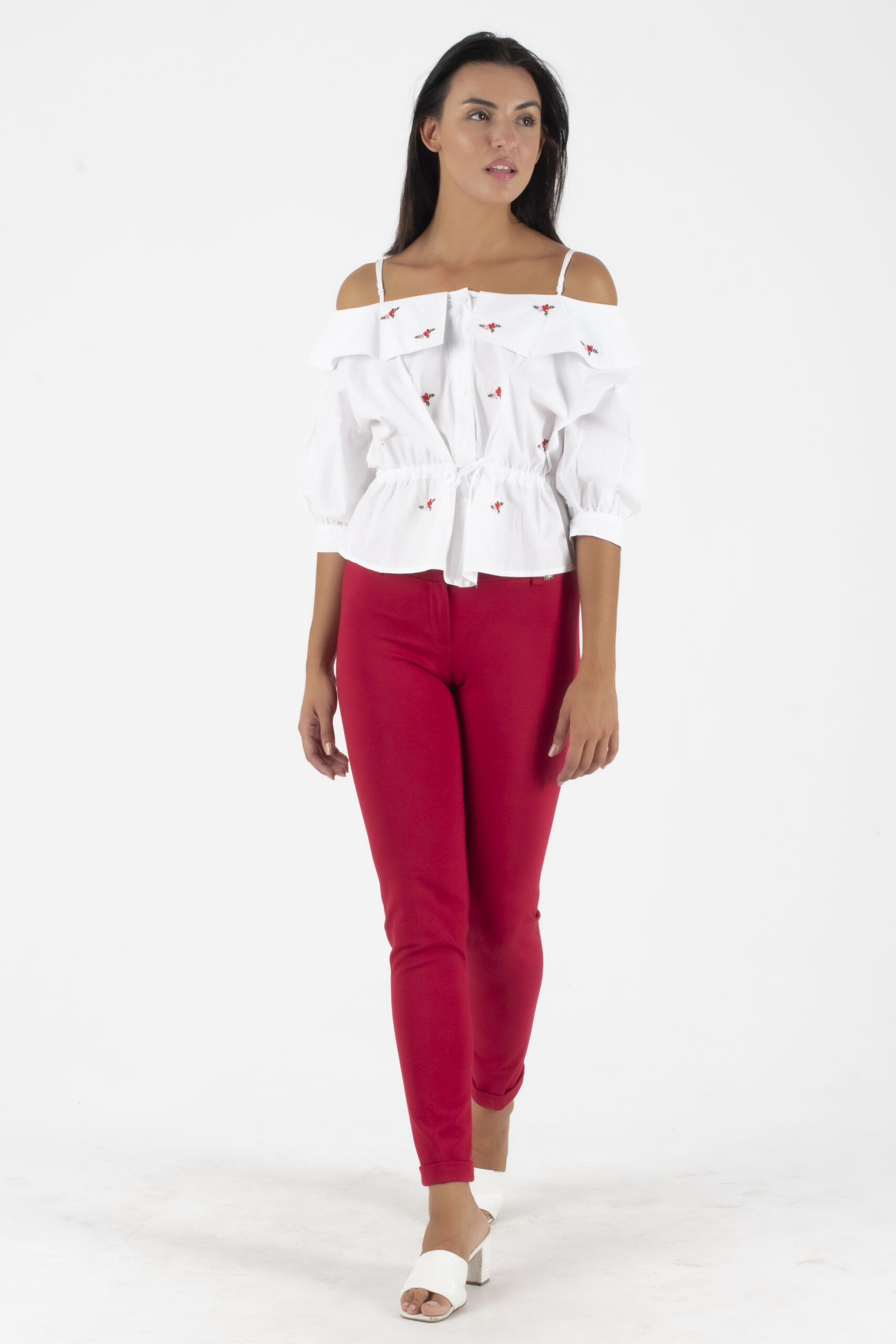 Liu Jo Κόκκινο Παντελόνι - Image 4