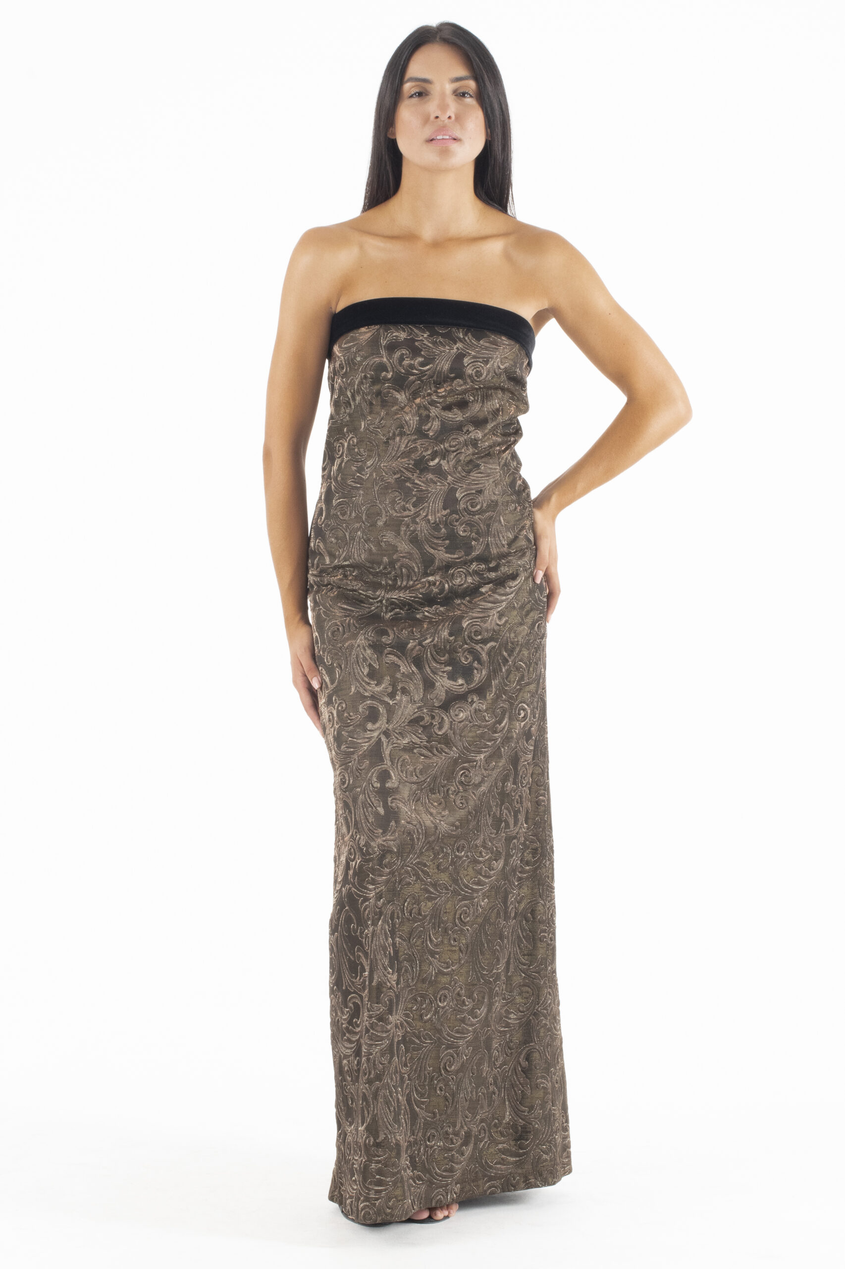 Forel Στράπλες Maxi Φόρεμα - Image 3