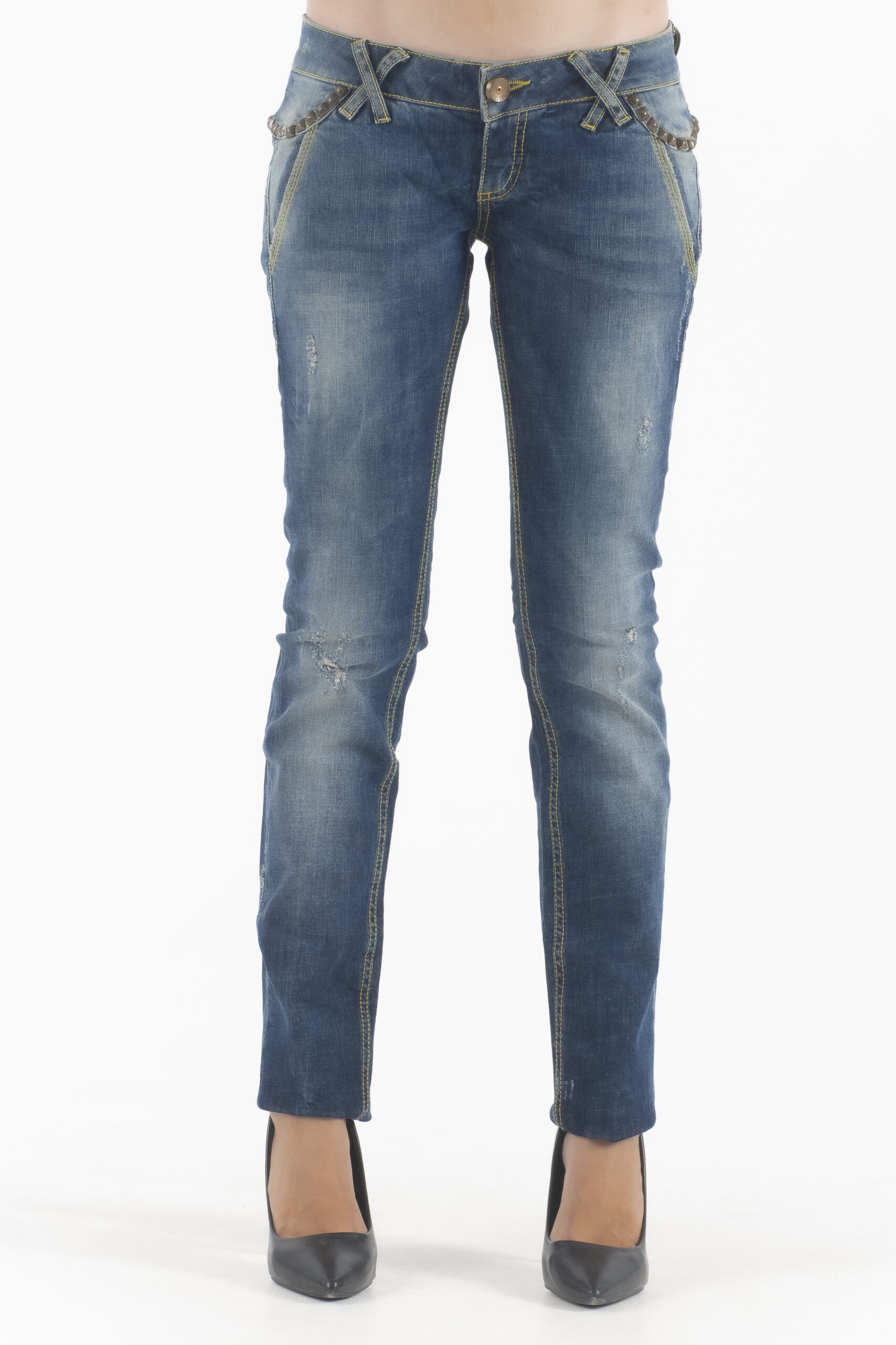 Relish Τζιν Παντελόνι με Εξώραφα και Τρούκς - Image 2