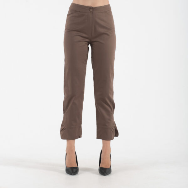 Fidele Καφέ Κάπρι Παντελόνι