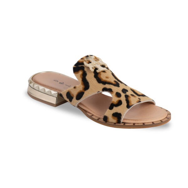Dolce Leopar Pony Σανδάλια