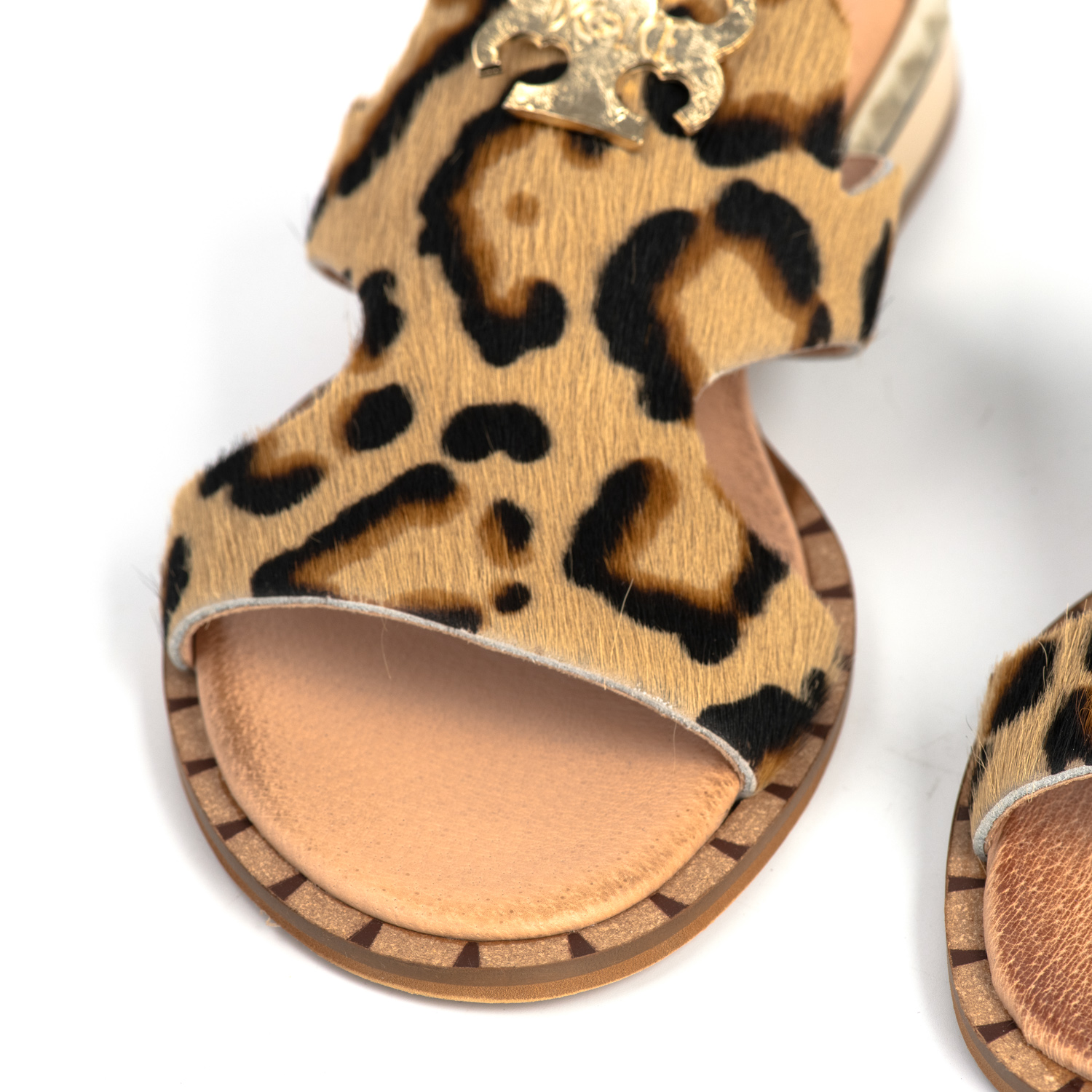 Dolce Leopar Pony Σανδάλια - Image 4