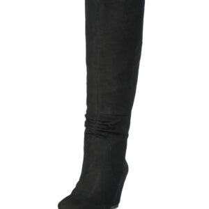 Bruno Premi Suede Γυναικεία Μπότα Μαύρη