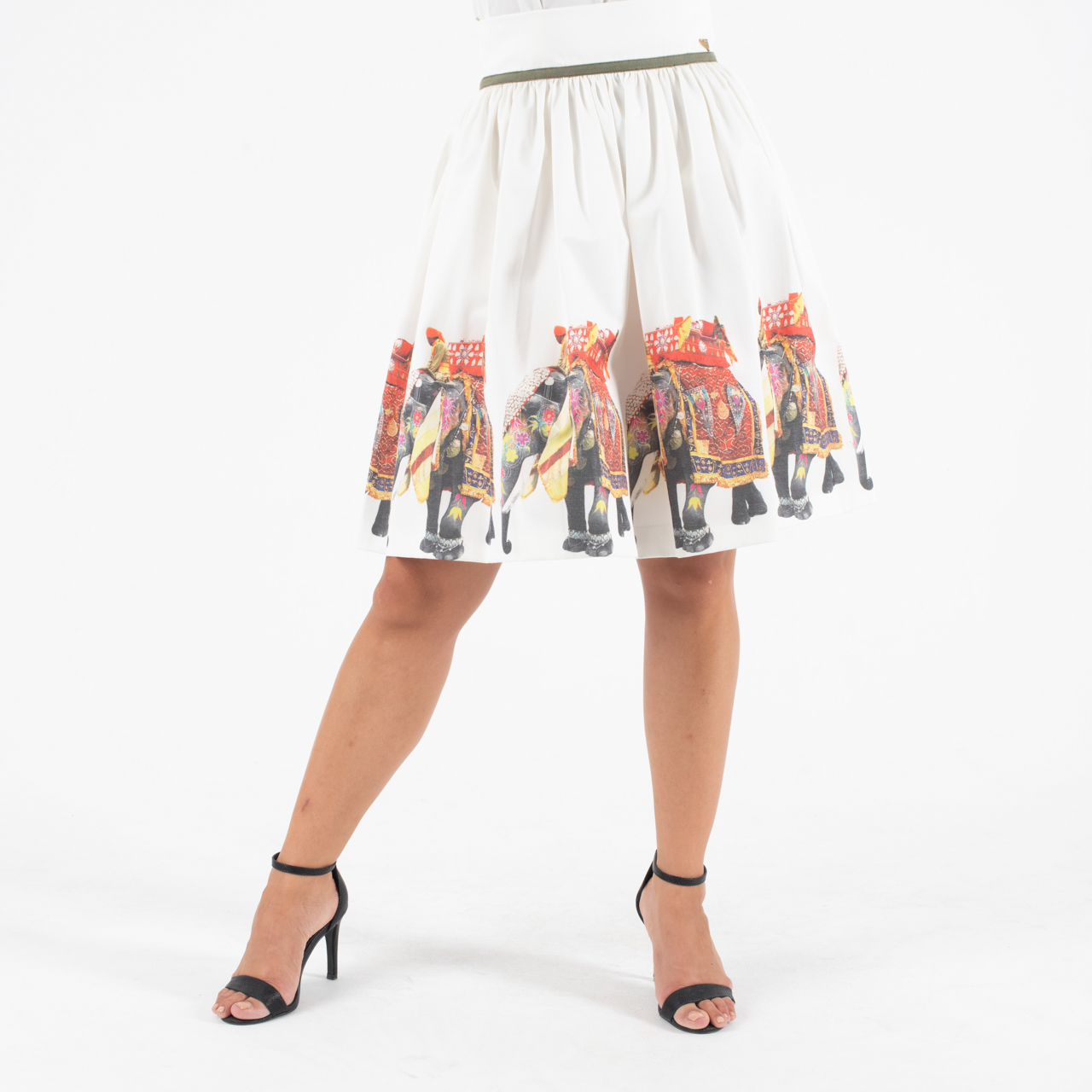 Manolo Midi Φούστα Με λευκή βάση