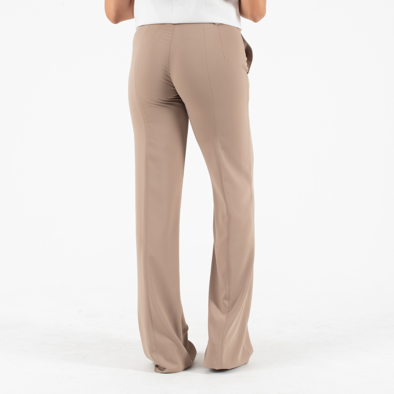 Twin-Set Μπεζ Παντελόνι - Image 4