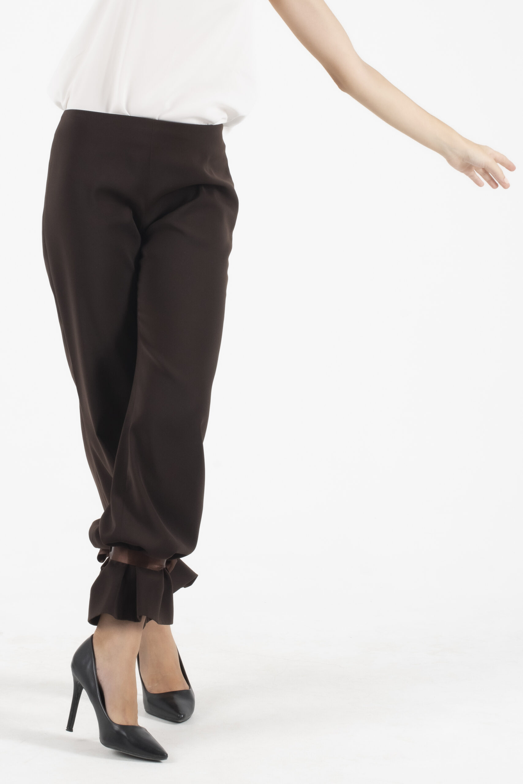 Guess Σκούρο Καφέ Παντελόνι - Image 2