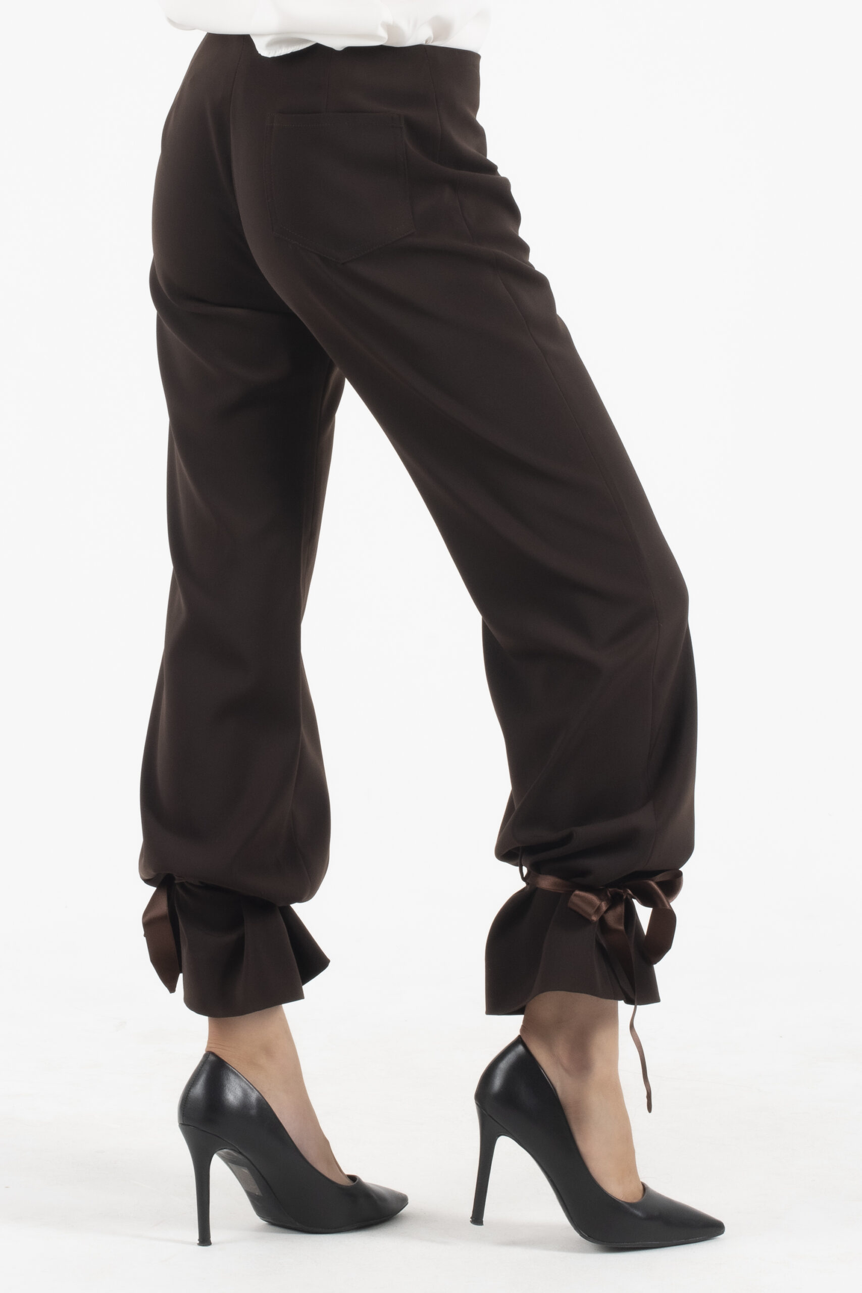 Guess Σκούρο Καφέ Παντελόνι - Image 4