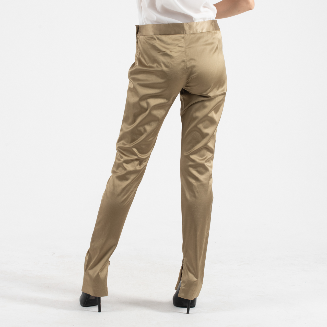 Malene Birger Σαμπανί Παντελόνι - Image 3