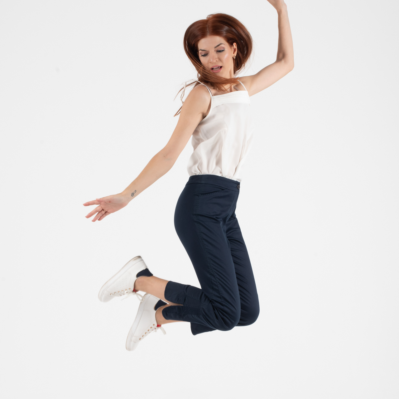 Fidele Μπλε Κάπρι Παντελόνι - Image 5