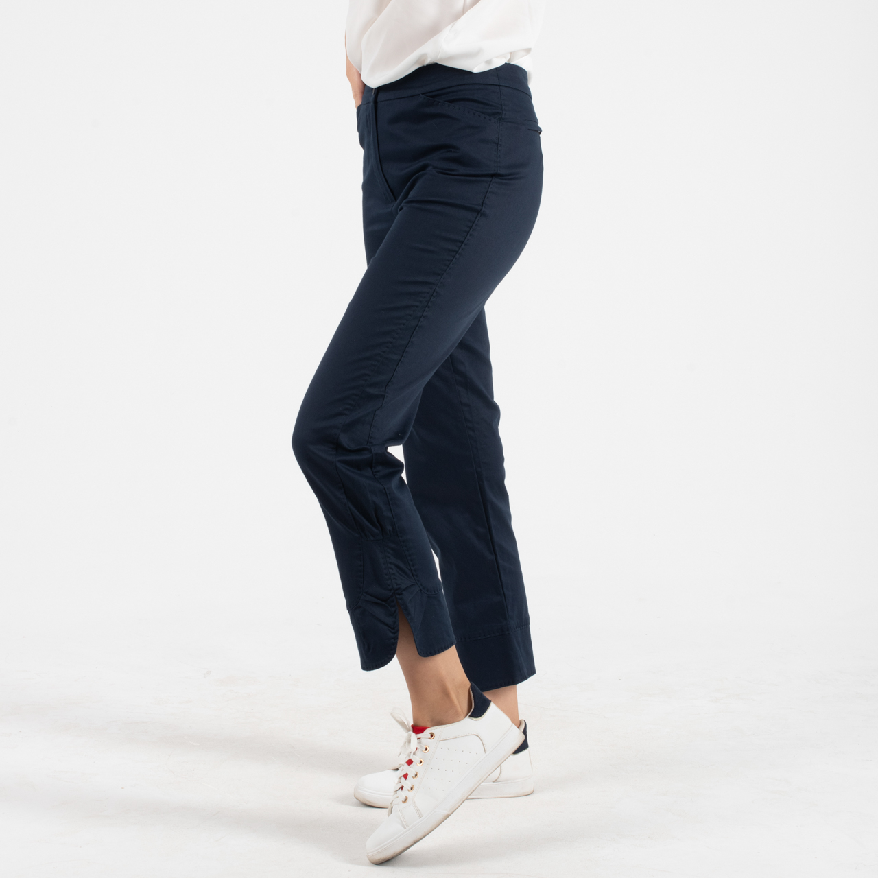 Fidele Μπλε Κάπρι Παντελόνι - Image 2